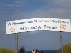FKK, Strand, Norderney