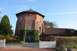 Mühle, Wohnhaus, Ortskern, Jemgum, Rheiderland