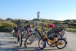 Fahrräder, Fahrrad, Wasserturm, Langeoog