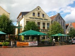 Hotel, Restaurant, Schwarzer Adler, Jever