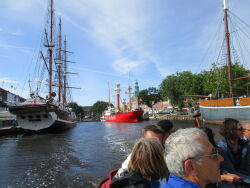 Grachtenfahrt, Bootstour, Emden